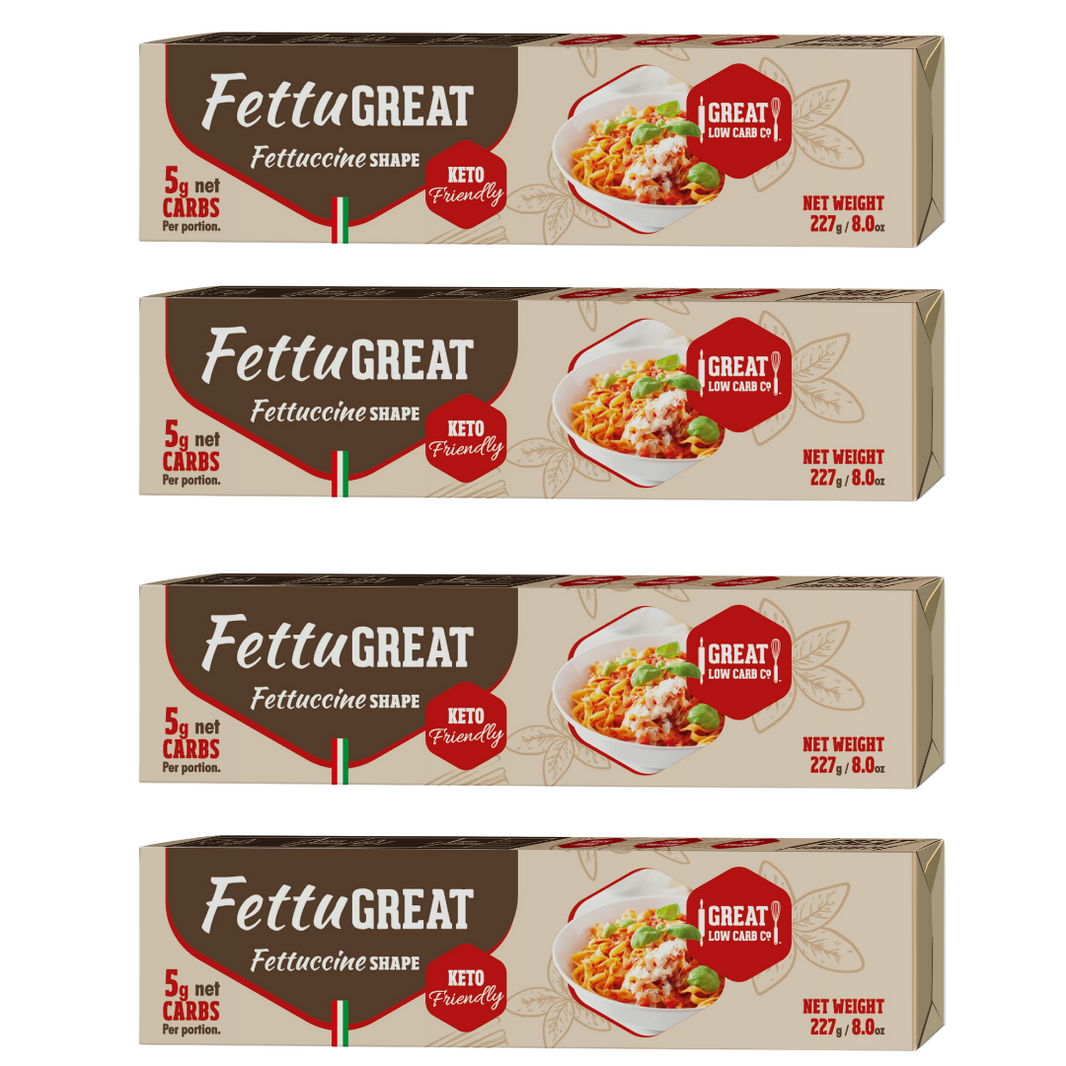 image Great Low Carb Fettuccine 4 Pack Pasta Deal