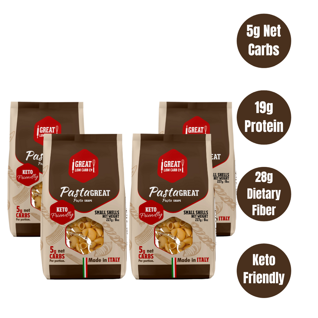 Great Low Carb Shells 4 Pack Pasta Deal