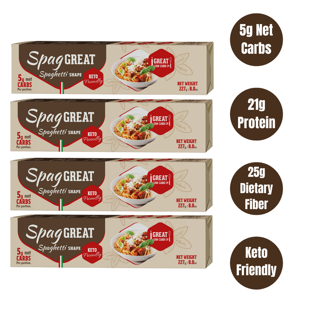 Great Low Carb Spaghetti 4 Pack Pasta Deal