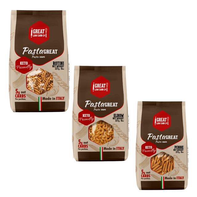 Rotini, Elbow and Penne Pasta Pack