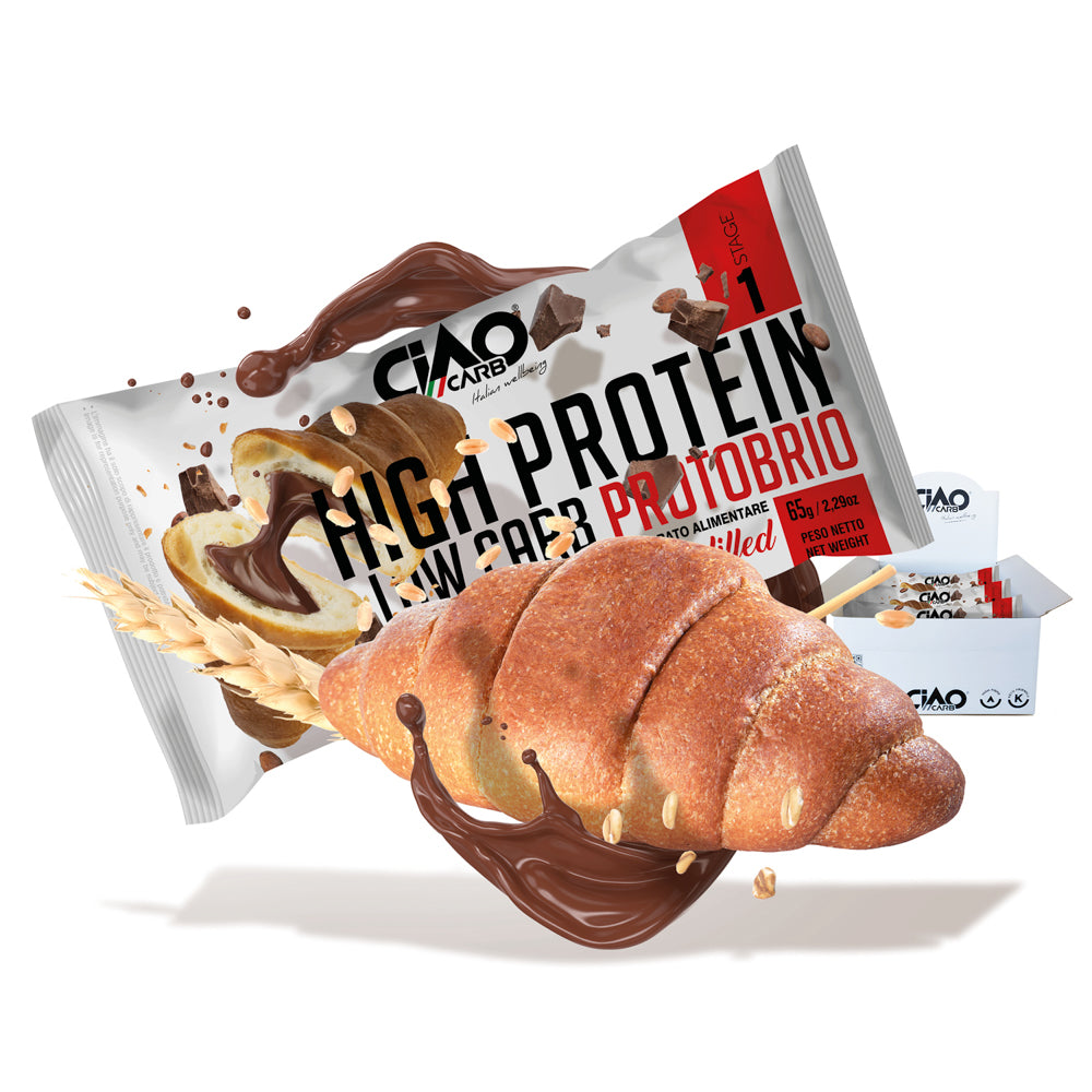 Croissant filled with Chocolate Cream (Stage 1 Protein Focused)