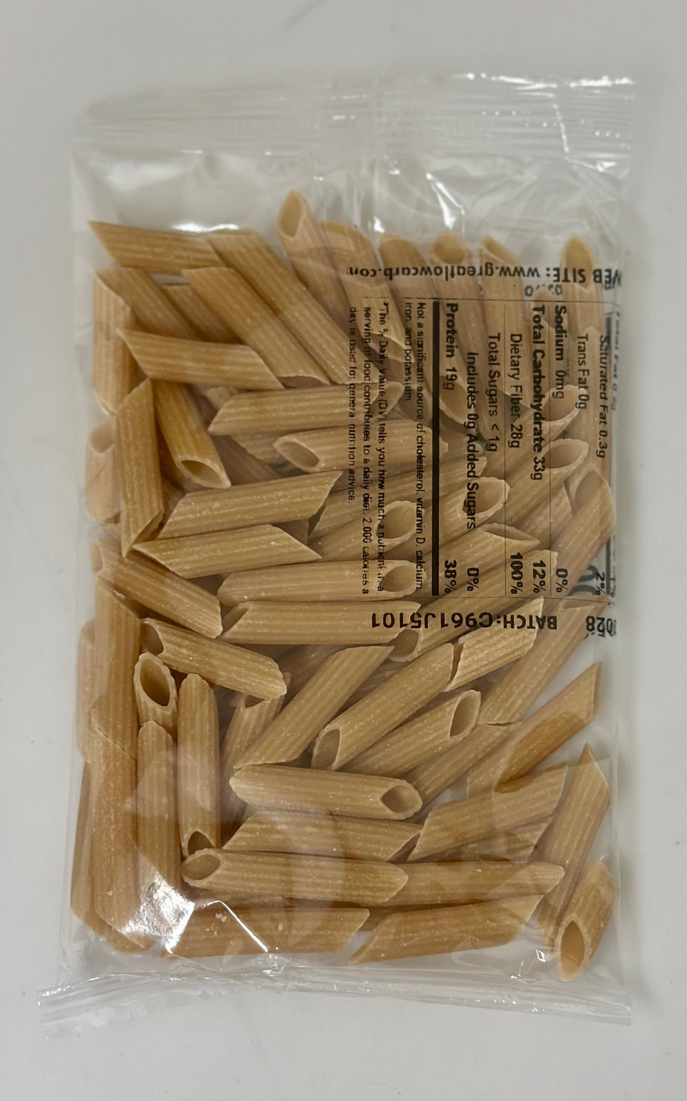 Elbow, Penne or Rotini Single Serving Pastas 2oz bags