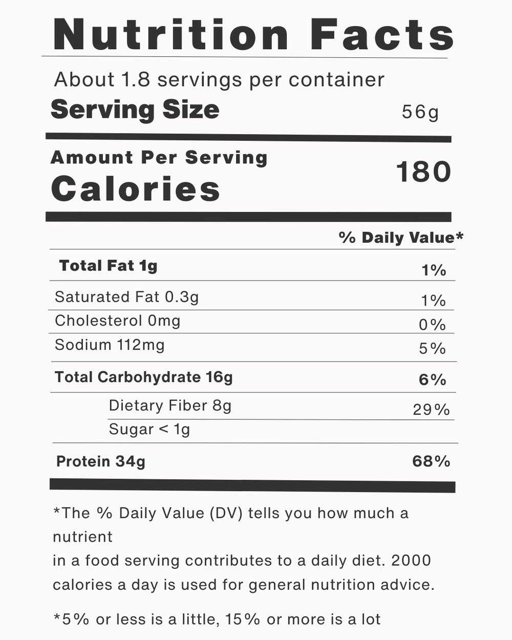 Tagliatelle Pasta 100g tub (2 nests of 50g) (Stage 1 Protein Focused)