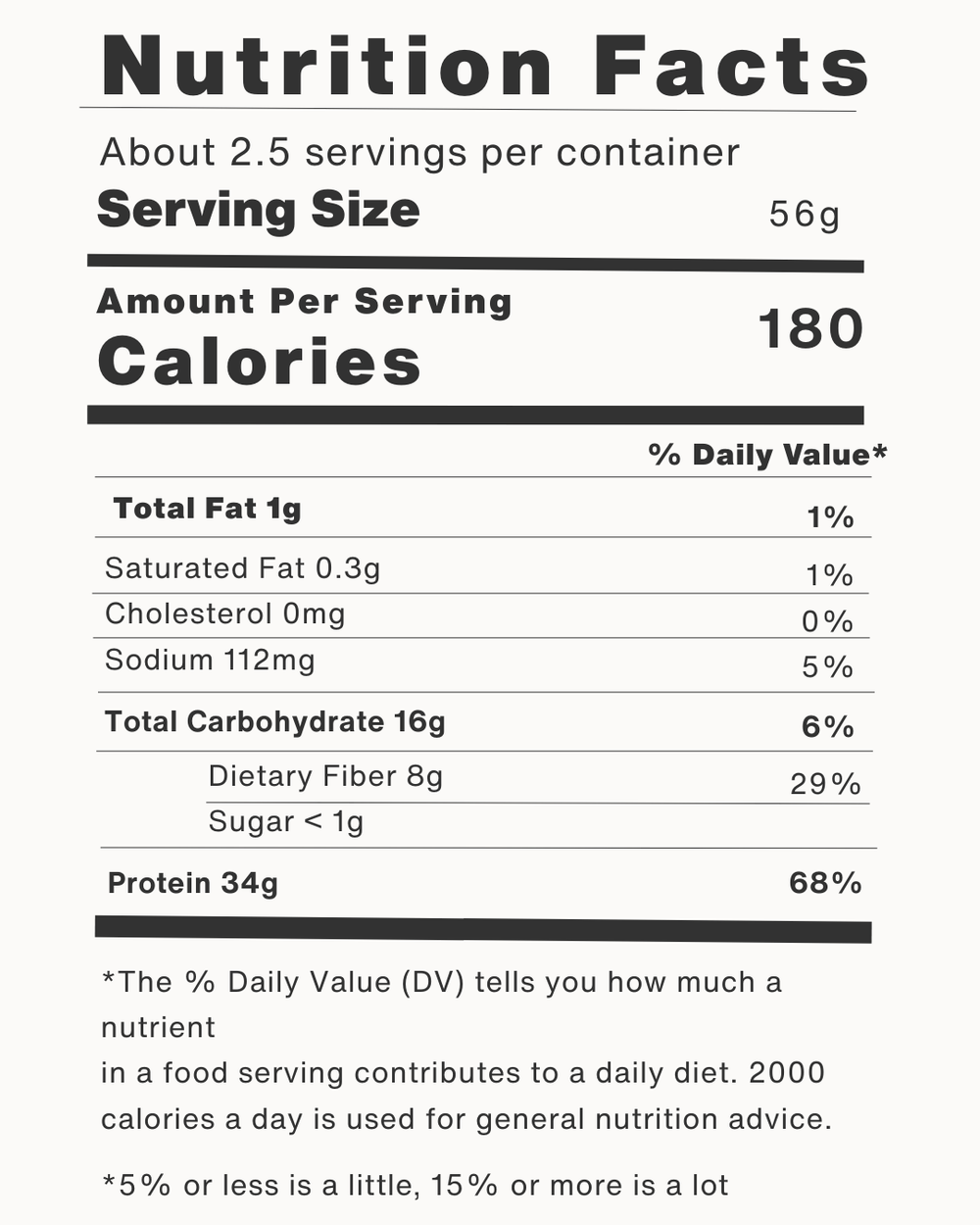 Noodles pasta 140g tub (4 nests of 35g) (Stage 1 Protein Focused)