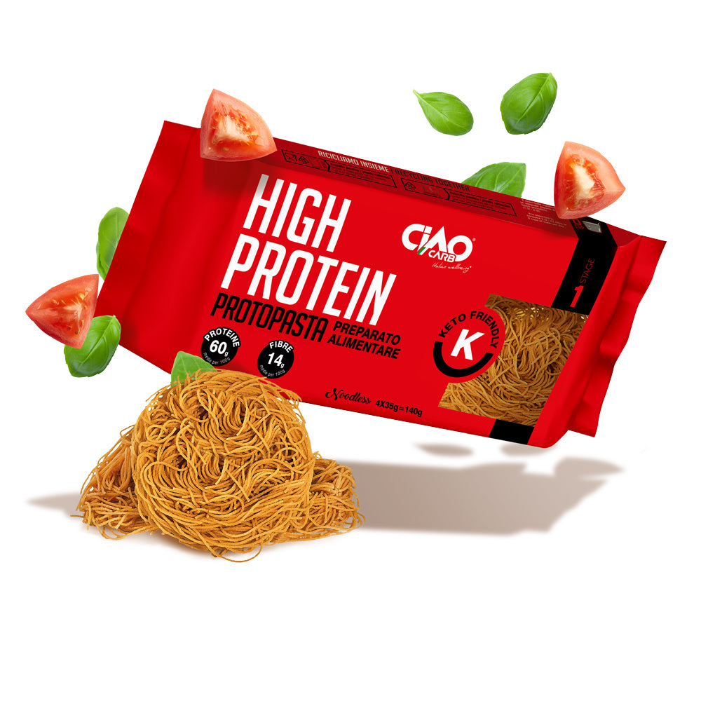 Noodles pasta 140g tub (4 nests of 35g) (Stage 1 Protein Focused)
