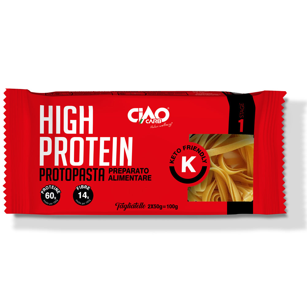 image Tagliatelle Pasta 100g tub (2 nests of 50g) (Stage 1 Protein Focused)