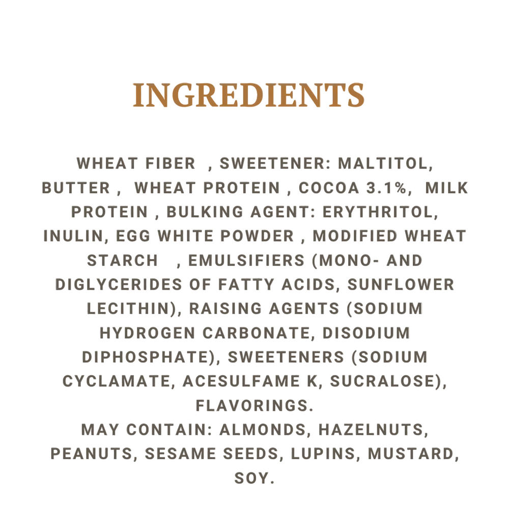 Chocolate cookie/biscuit 50g (Stage 2 Fiber Focused)