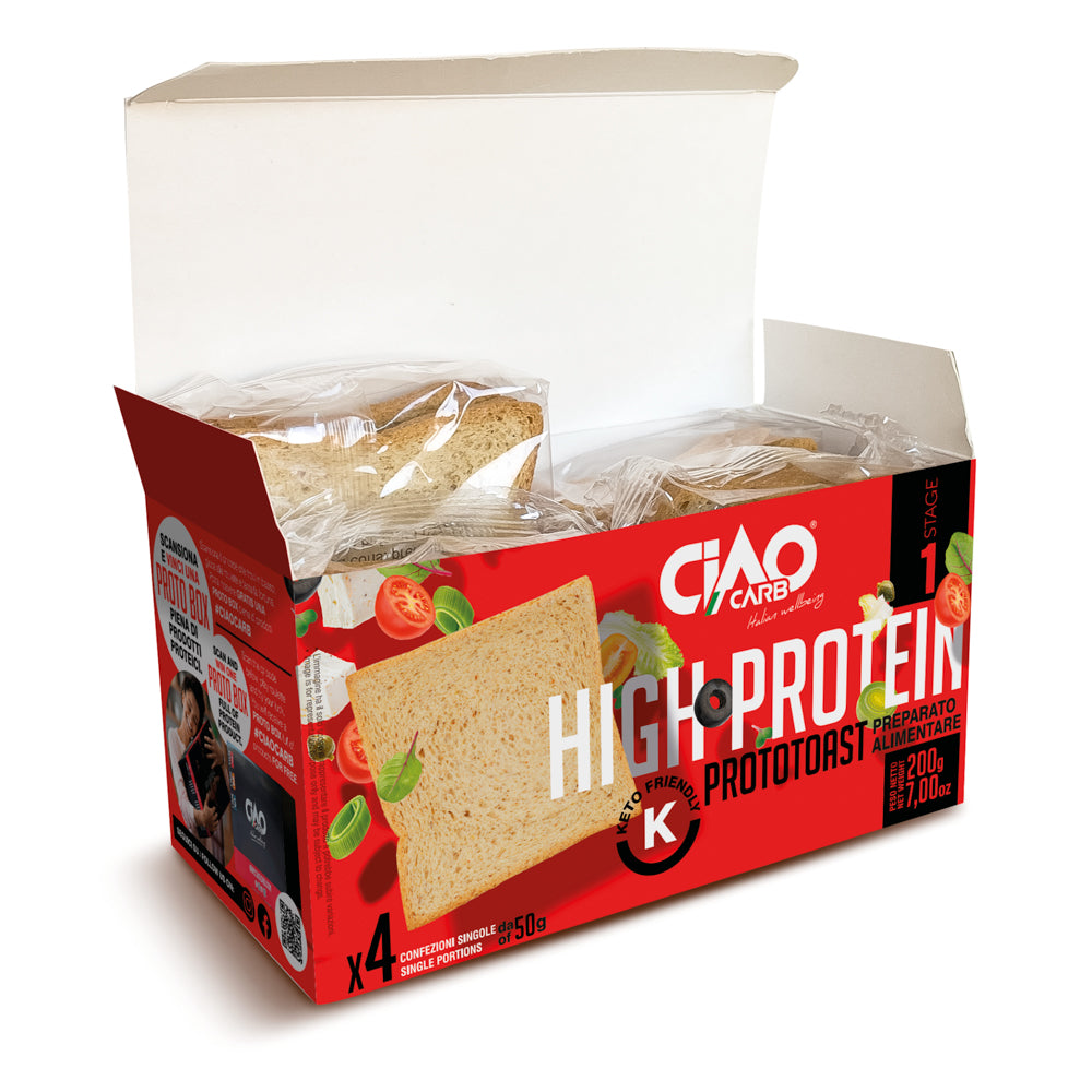Plain Toast – 16 Slices 200g case (Stage 1 Protein Focused)