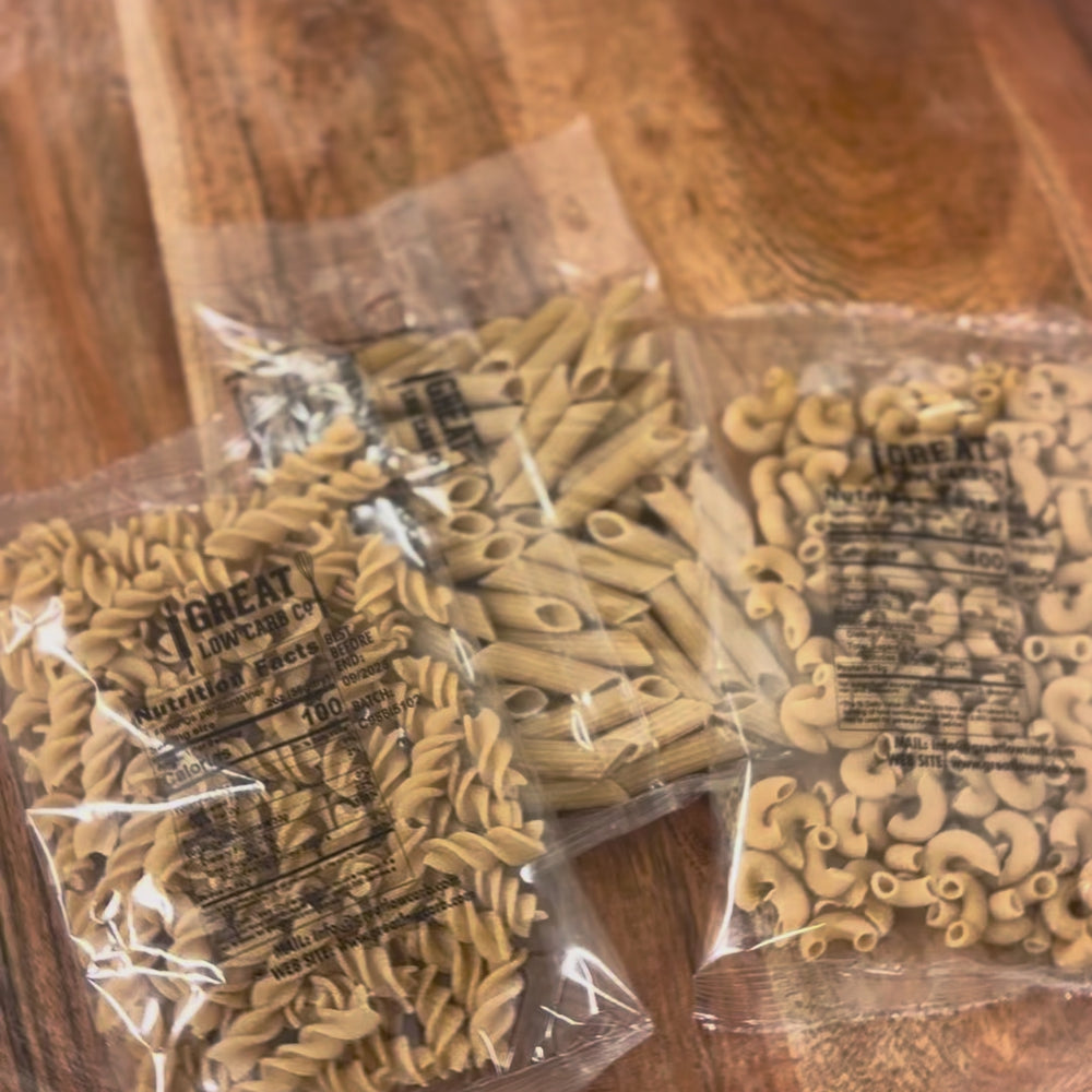 Rotini, Penne and Elbow single serving 2oz bags (3pack)
