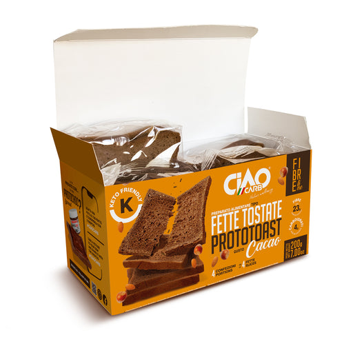 Chocolate Toast – 16 slices 200g (Stage 2 Fiber Focused)