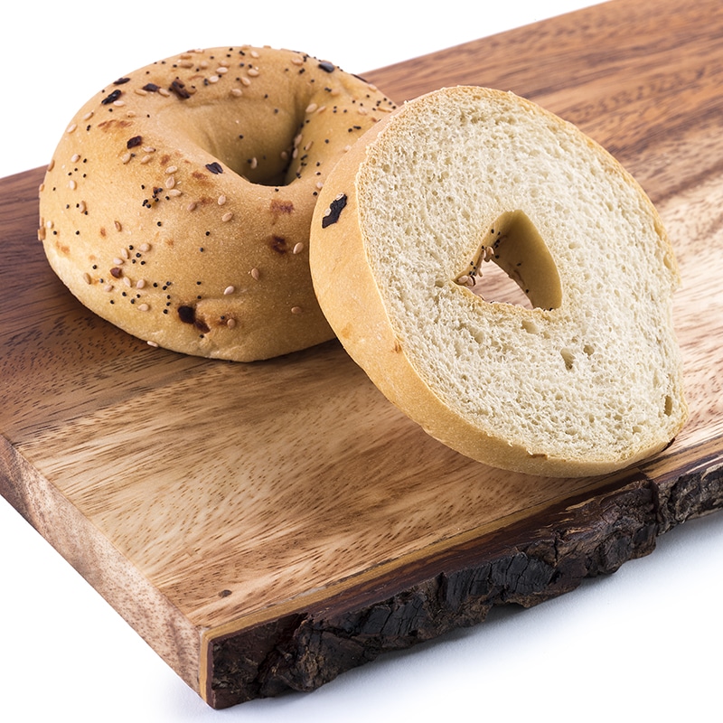 Great Low Carb 65 Calorie Everything Bagels 12oz 6 Bagels