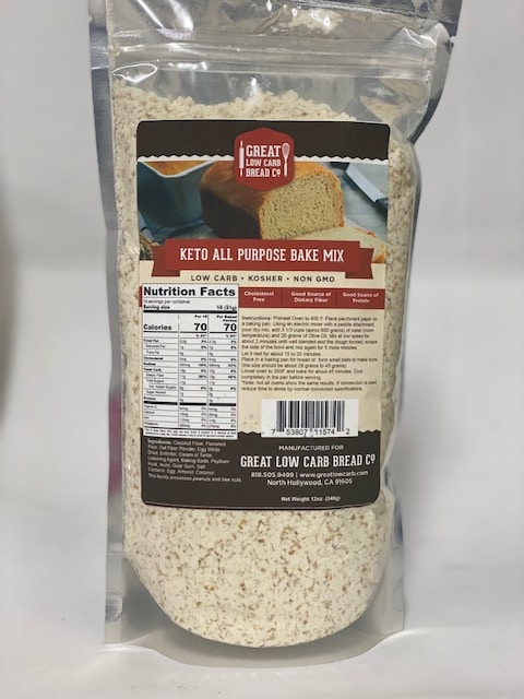 Great Low Carb Keto All Purpose Bake Mix 12OZ