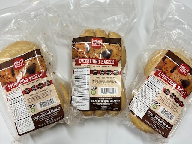 Great Low Carb Everything Bagel 3 Pack