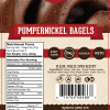 PUMPERNICKEL BAGELS